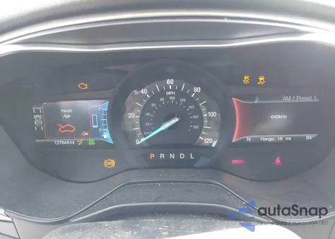 2019 Ford Fusion Hybrid Sel z USA, uszkodzony, nr VIN 3FA6P0MU8KR189542